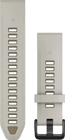 Garmin Ersatzarmband QuickFit 20 Silikon fog grey/dark sandstone