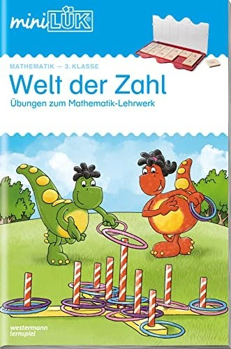 mini LÜK Mathematik Welt der Zahl - Übungen angelehnt an das Lehrwerk 3
