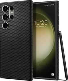 Spigen Liquid Air für Samsung Galaxy S23 Ultra Matte Black