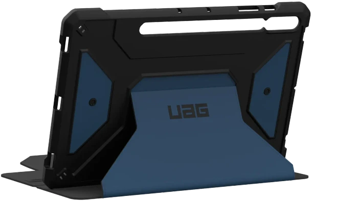 UAG Metropolis SE Series Schutzhülle für Samsung Galaxy Tab S9+ / S9 FE+ / S10+, blau/schwarz