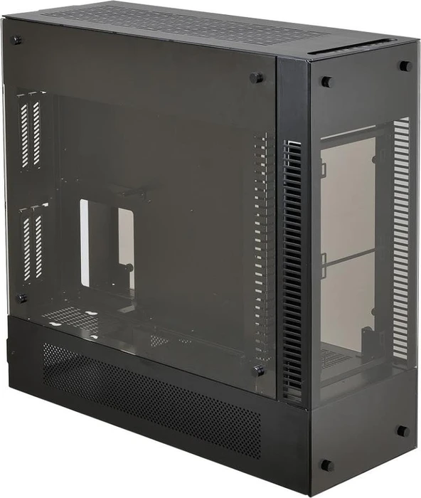 Lian Li PC-O12, schwarz, Glasfenster