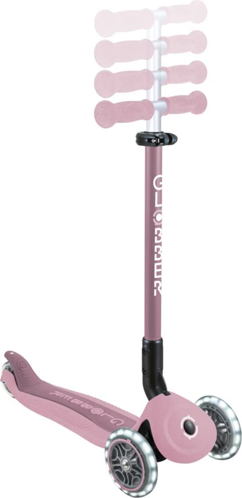 Globber Go Up Active Lights Ecologic Kickboard berry