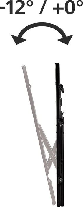 Hama TV-Wandhalterung MOTION Ultraslim, 3 Sterne, XL schwarz