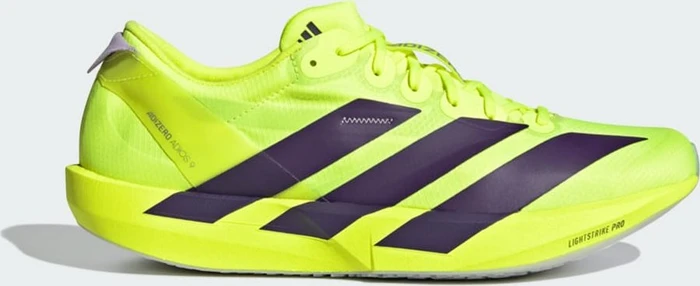 adidas Adizero Adios 9 solar yellow/aurora plum/powder plum (Herren)