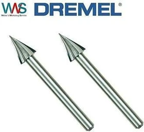 Dremel 125 Hochgeschwindigkeits-Fräser, (D)6.4mm, 2 Stück