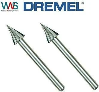 Dremel 125 Hochgeschwindigkeits-Fräser, (D)6.4mm, 2 Stück