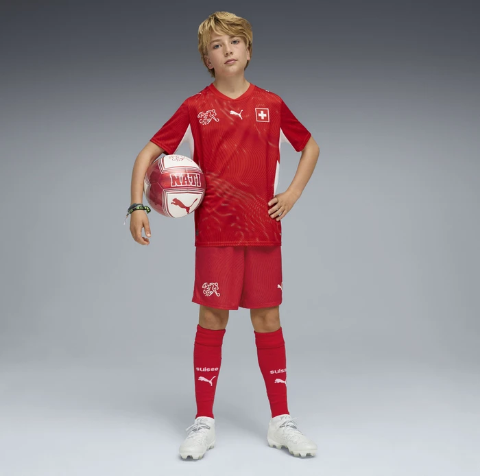Puma FIFA WM 2026 Schweiz Heimshorts (Junior)