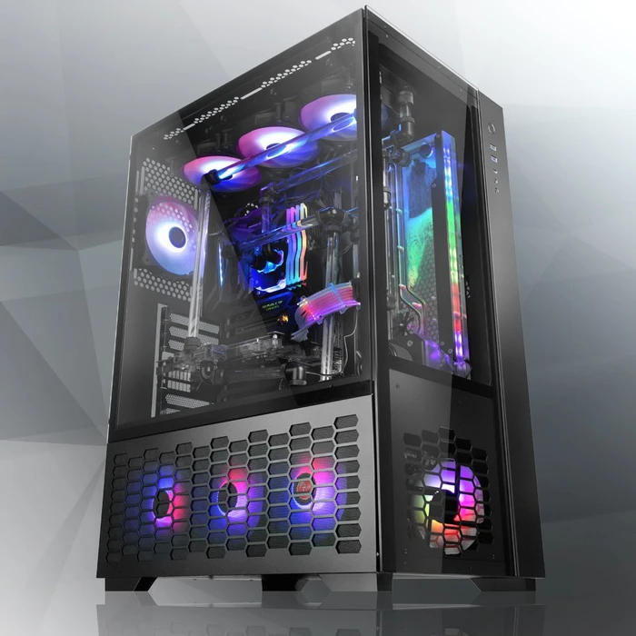 Raijintek Paean Premium, Glasfenster