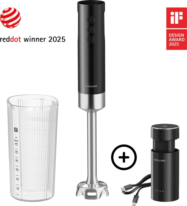 Zwilling Xtend Starter Set Stabmixer schwarz
