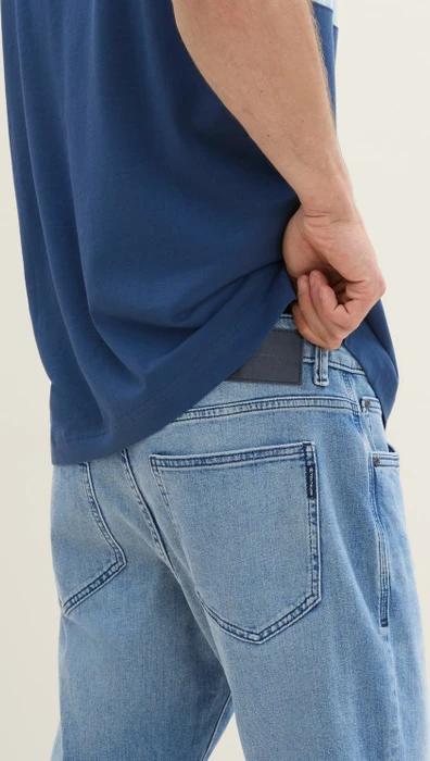 Tom Tailor Josh Regular Slim Jeans Jeans stone blue denim (Herren)