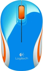 Logitech M187 Wireless Mini Mouse Blue, USB (910-002733 / 910-002738)