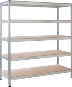 Schulte Regalwelt Schwerlastregal L 130x180x45cm verzinkt