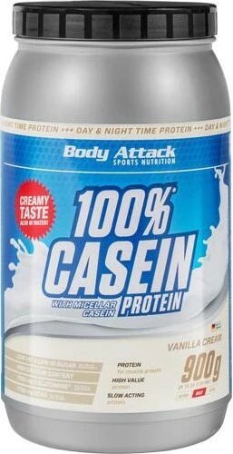 Body Attack 100% Casein Protein 900g
