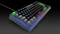 nerdytec Cykey QMK/VIA Gaming Keyboard, 75%, schwarz/transluzent, LEDs RGB, hot-swap, Gateron G Pro 3.0 YELLOW, USB, DE Vorschaubild