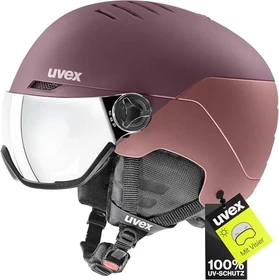 UVEX Wanted Visor Helm bramble/antique rose mat (Modell 2022/2023)