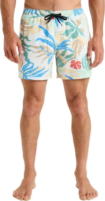 Quiksilver Everyday Straight 15" Badeshorts white/blueweed (Herren)