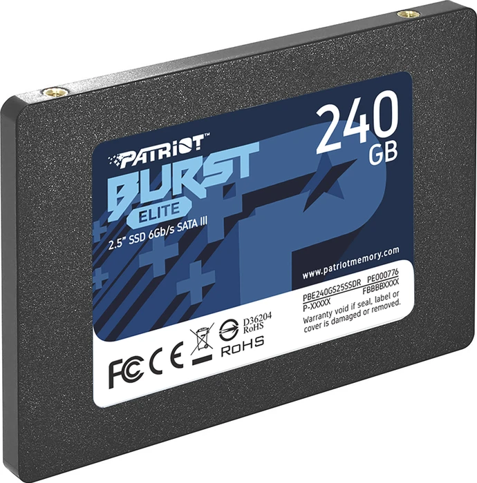 Patriot Burst Elite 240GB, 2.5" / SATA 6Gb/s