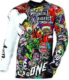 O'Neal Mayhem Lite Crank Trikot langarm black/multi (Herren)