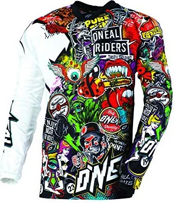 O'Neal Mayhem Lite Crank Trikot langarm black/multi (Herren)