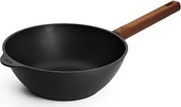 Woll Eco Logic QXR Gusswok mit Holzgriff 24cm