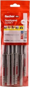 fischer DuoXpand 10x100 T B (10) Schrauben/Dübel-Sortiment, 10 Stück