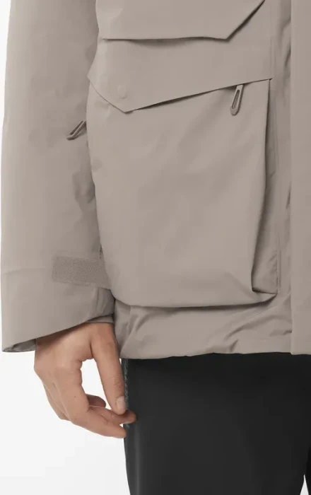 Salomon Outlife Waterproof Down Funktionsjacke iron (Damen)