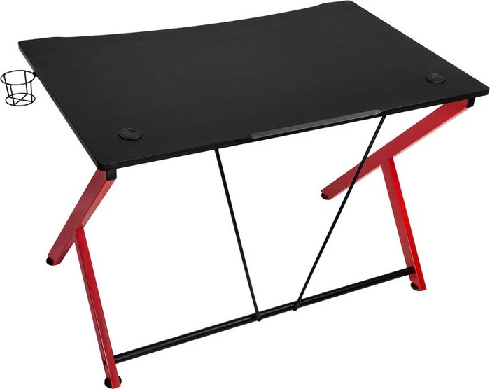 Nitro Concepts D12 Schreibtisch 116x76cm schwarz/rot