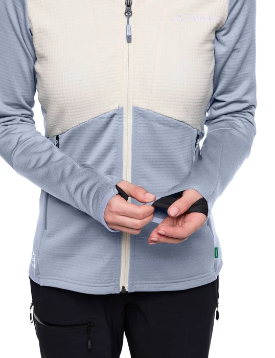 Vaude Monviso Grid Fleece Funktionsjacke dark iris (Damen)