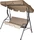 Degamo Florida Hollywoodschaukel 3-Sitzer grau/creme (65014)
