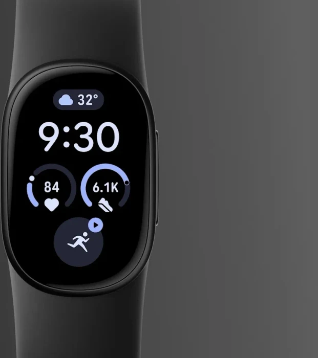 Google Fitbit Edge Aktivitäts-Tracker obsidian