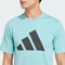 adidas Train Essentials Feelready Logo Funktionsshirt kurzarm mint ton/black (Herren) Vorschaubild