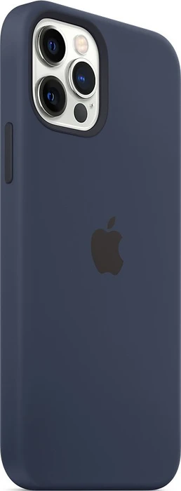 Apple Silikon Case mit MagSafe für iPhone 12/iPhone 12 Pro dunkelmarine