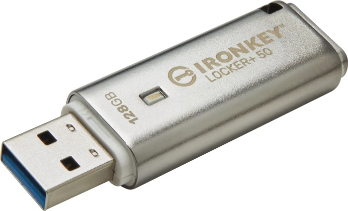 Kingston IronKey Locker+ 50 128GB, USB-A, USB 3.2 Gen 1×1