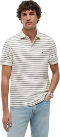 Tommy Hilfiger 1985 Regular Fit Poloshirt kurzarm ivory petal (Herren)