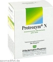 Wiedemann Proteozym N Dragees, 200 Stück