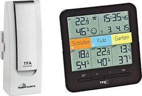 TFA Dostmann Klima@Home Weatherhub Wireless Thermo-Hygrometer Starterset (31.4007.02)