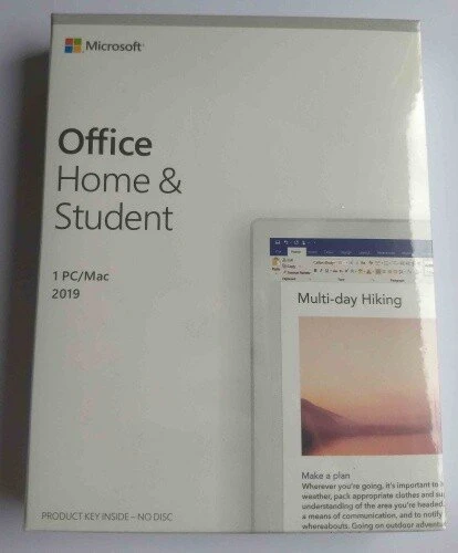 Microsoft Office 2019 Home and Student, PKC (deutsch) (PC/MAC)