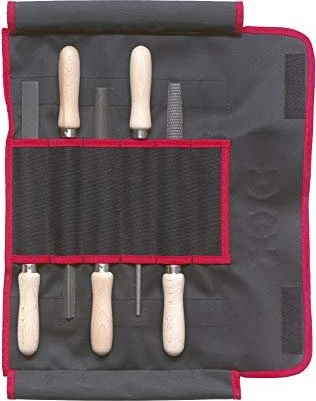 Dick Feilen-/Raspel-Set inkl. Tasche, 5-tlg.