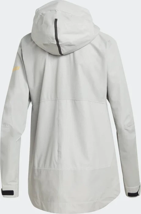 adidas Terrex Waterproof Primeknit Funktionsjacke metal grey (Damen)