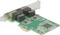 DeLOCK LAN-Adapter, 2x RJ-45, PCIe 1.1 x1 Vorschaubild