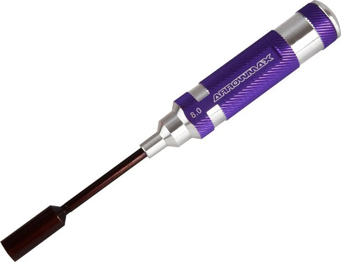 Arrowmax Purple AM-150180 Außensechskant Schraubendreher, 8x100mm