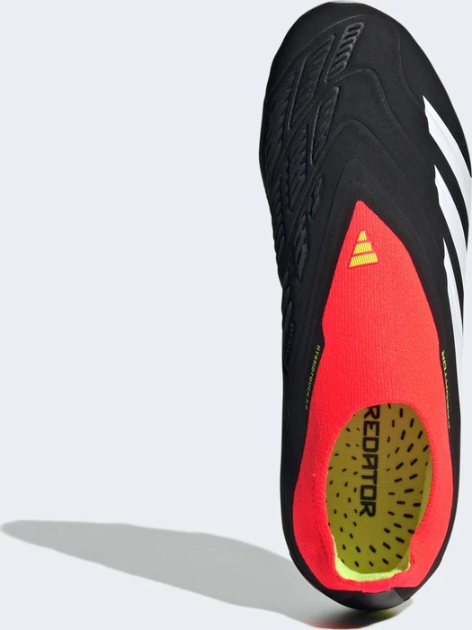 adidas Predator Elite Laceless FG core black/cloud white/solar red (Junior)