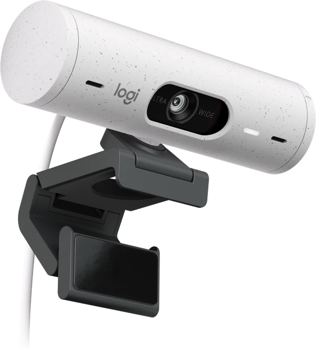 Logitech BRIO 500, grau/weiß