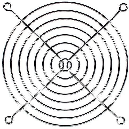 Cooltek Lüftergitter 140mm silber