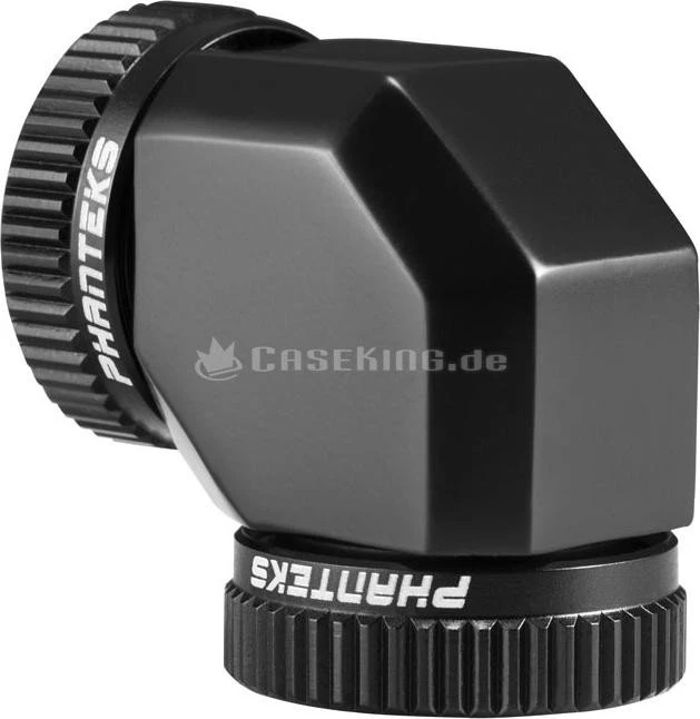 Phanteks Glacier Verbinder für Rohre 90° 16mm schwarz