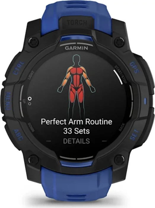 Garmin Instinct 3 45mm AMOLED bolt blue