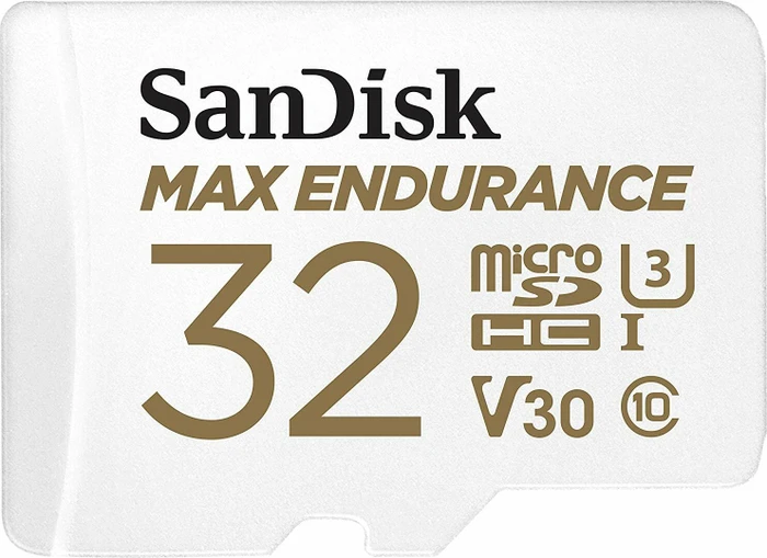 SanDisk Max Endurance R100/W40 32GB Kit, UHS-I U3, Class 10