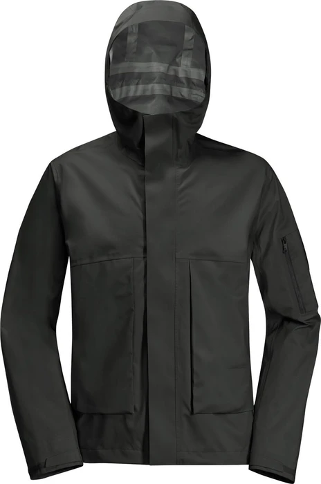 Jack Wolfskin Wandermood 3L Funktionsjacke granite black (Herren)