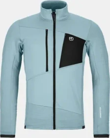 Ortovox Fleece Grid Funktionsjacke glacier grey (Herren)