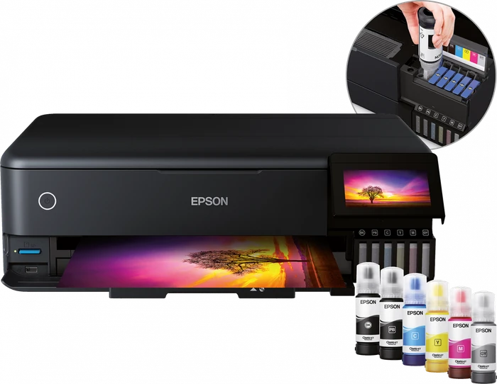 Epson EcoTank ET-8550, Tinte, mehrfarbig